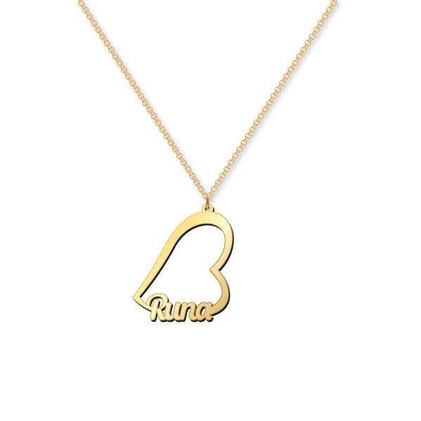 Heart Name Necklace Special Design - Prime & Pure