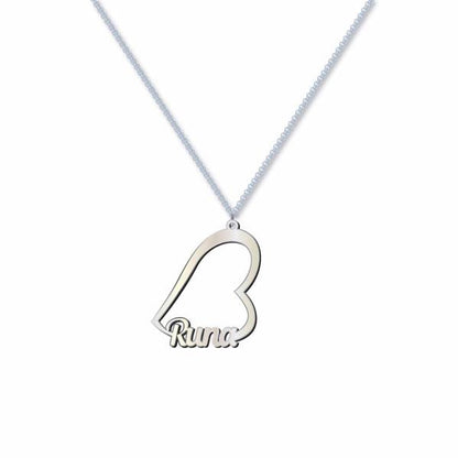 Heart Name Necklace Special Design - Prime & Pure