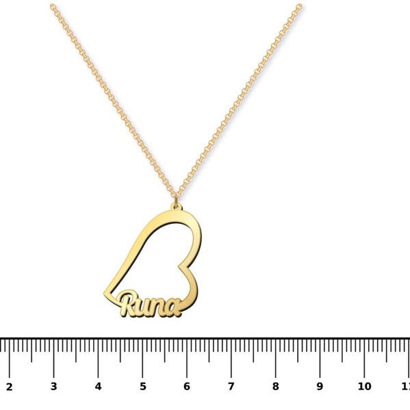 Heart Name Necklace Special Design - Prime & Pure