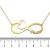 Infinity One Name Necklace - Prime & Pure