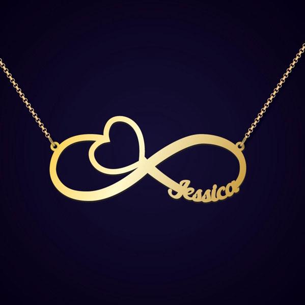 Infinity One Name Necklace - Prime & Pure