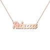 Rose Gold Name Necklace - Prime & Pure