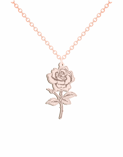 Beautiful Flower Necklace - Prime & Pure