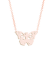 Geometric Butterfly Necklace - Prime & Pure