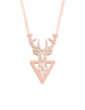 Geometric Deer (1) Necklace - Prime & Pure