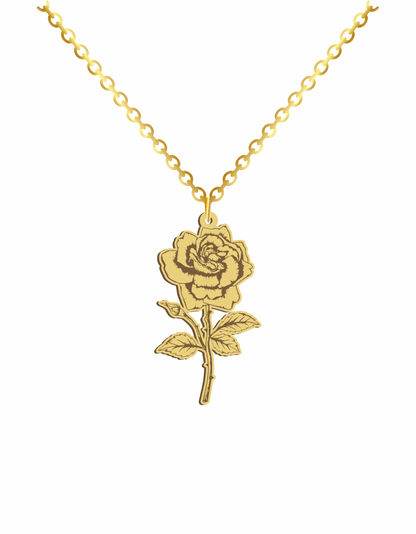 Beautiful Flower Necklace - Prime & Pure