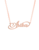 Half Infinity Name Necklace - Prime & Pure