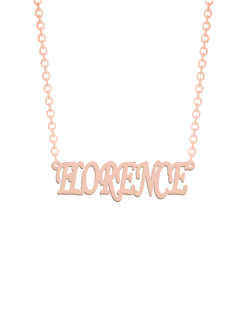 Mono Name Necklace - Prime & Pure