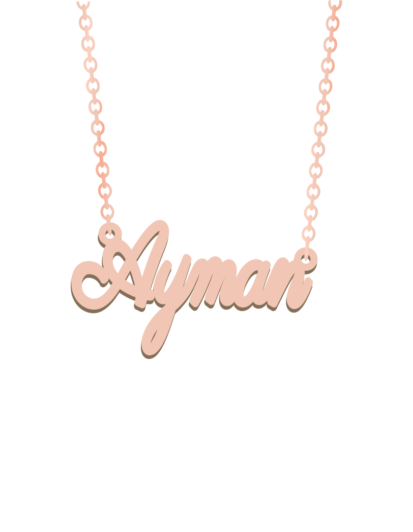 Paris Name Necklace - Prime & Pure