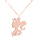 Princess Crown Name Necklace - Prime & Pure