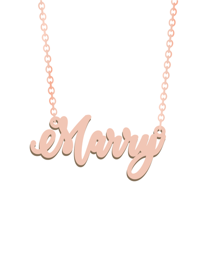 Stylish Name Necklace - Prime & Pure