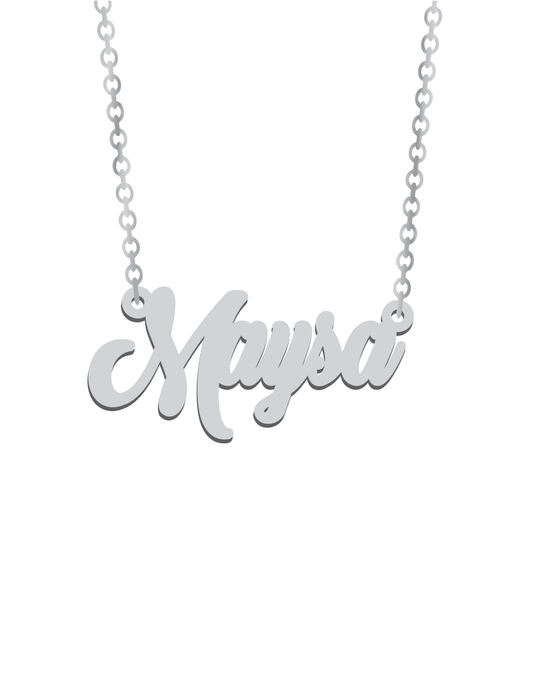 BTB Name Necklace - Prime & Pure