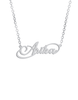 Half Infinity Name Necklace - Prime & Pure