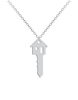 Home Key Name Engraved Necklace - Prime & Pure