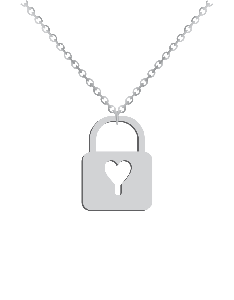 Love Lock Name Necklace - Prime & Pure