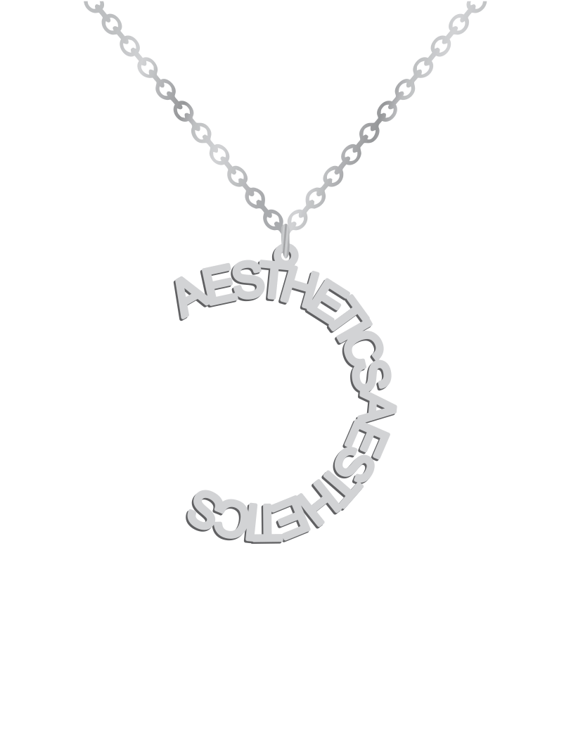 Semicircle Name Necklace - Prime & Pure