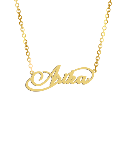 Half Infinity Name Necklace - Prime & Pure