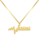 Heartbeat Name Necklace - Prime & Pure