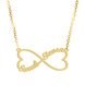 Infinity Of Hearts Names  Necklace - Prime & Pure