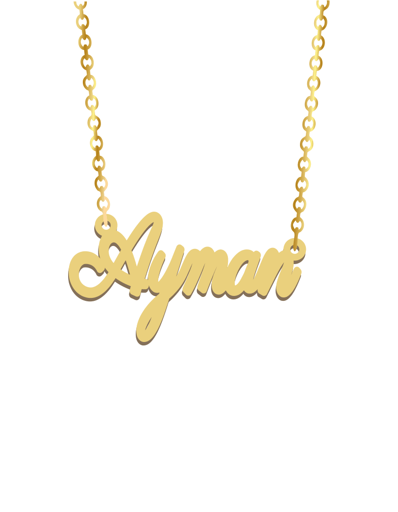 Paris Name Necklace - Prime & Pure