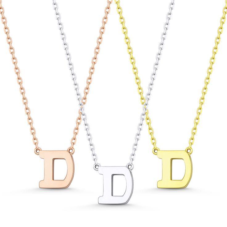 Big Initial Name Necklace - Prime & Pure