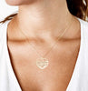 Family Hearts Names Necklace - Prime & Pure