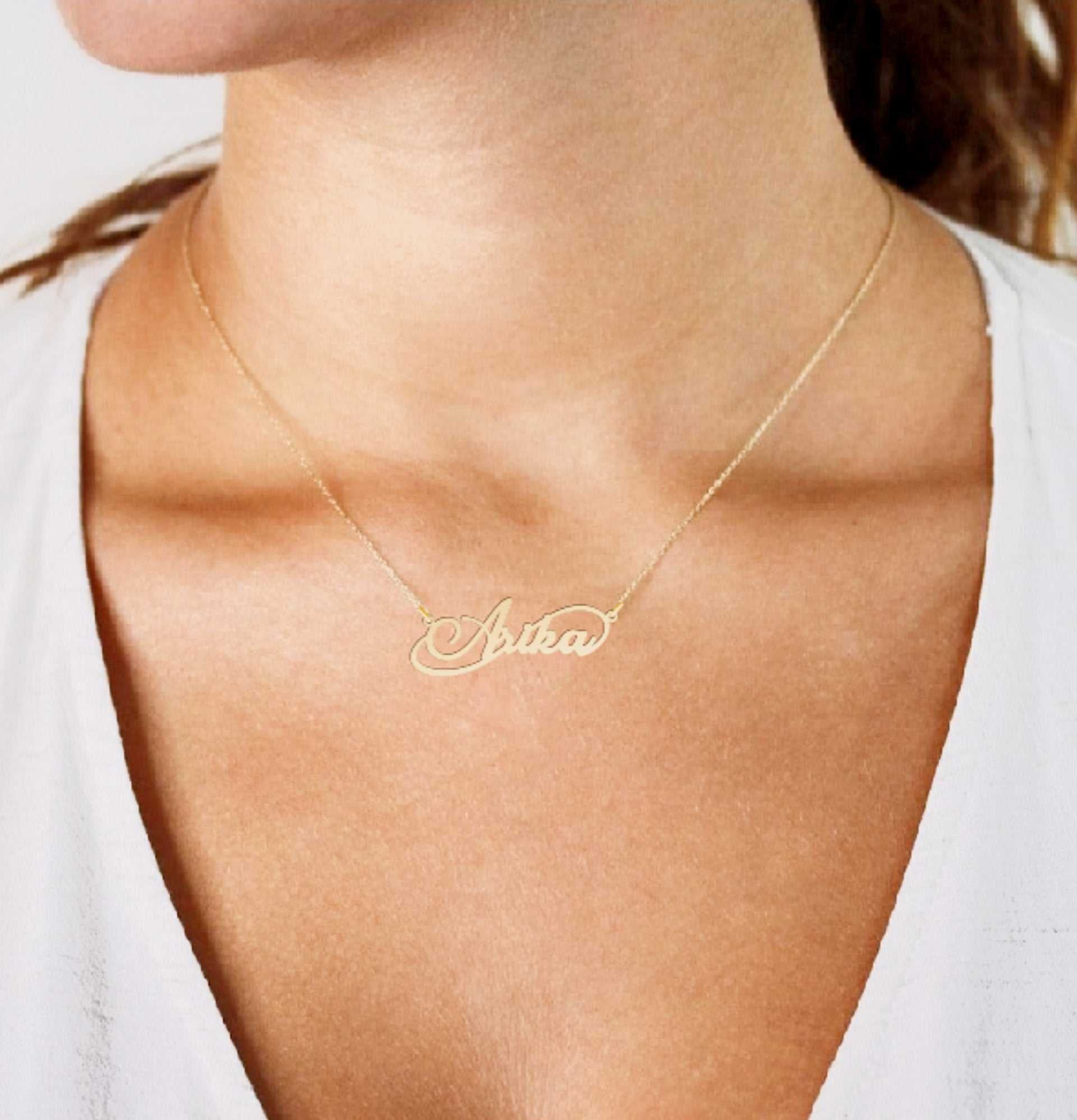 Half Infinity Name Necklace - Prime & Pure