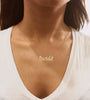 Lucide Name Necklace - Prime & Pure