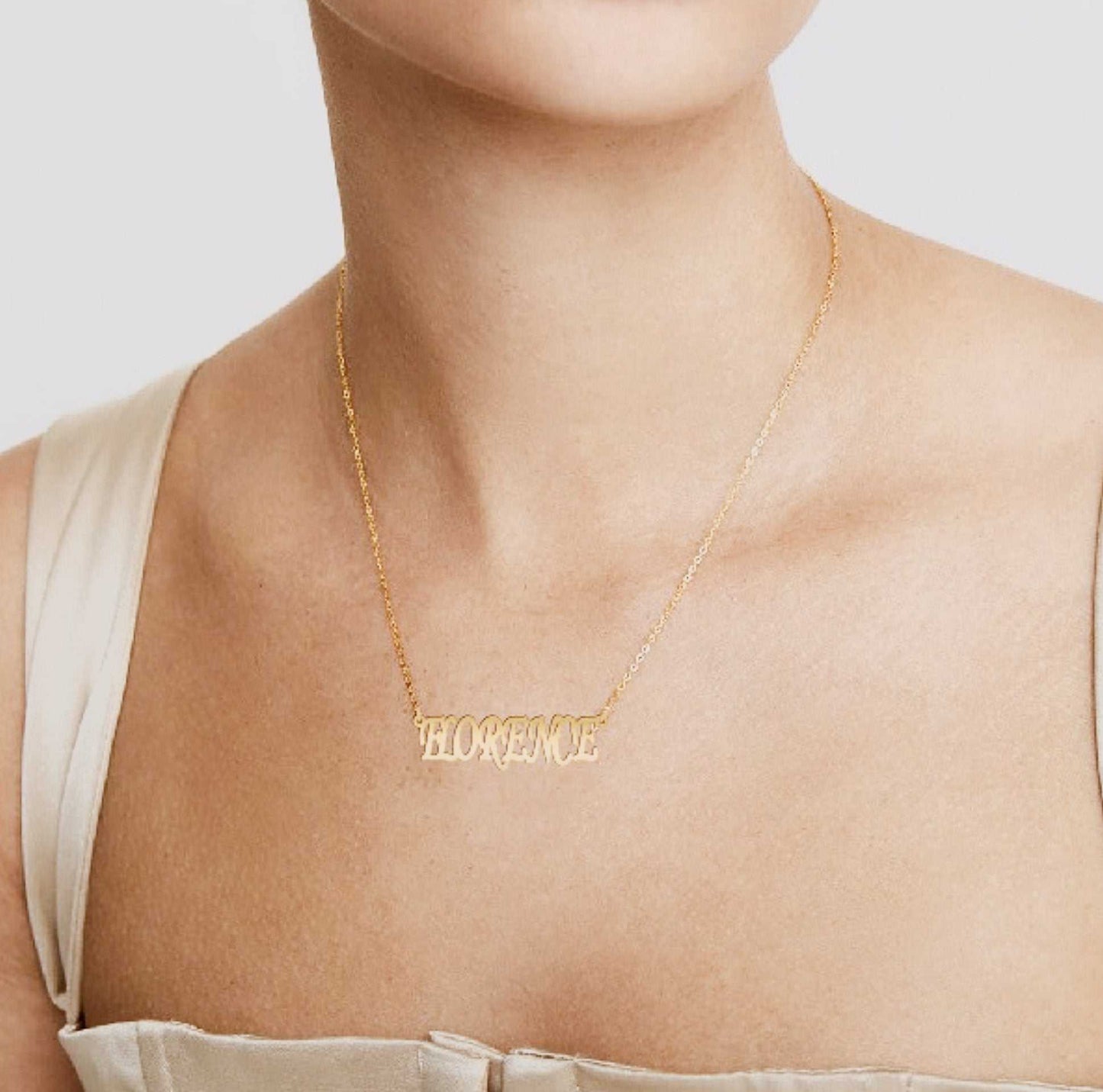 Mono Name Necklace - Prime & Pure