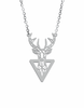 Geometric Deer (1) Necklace - Prime & Pure