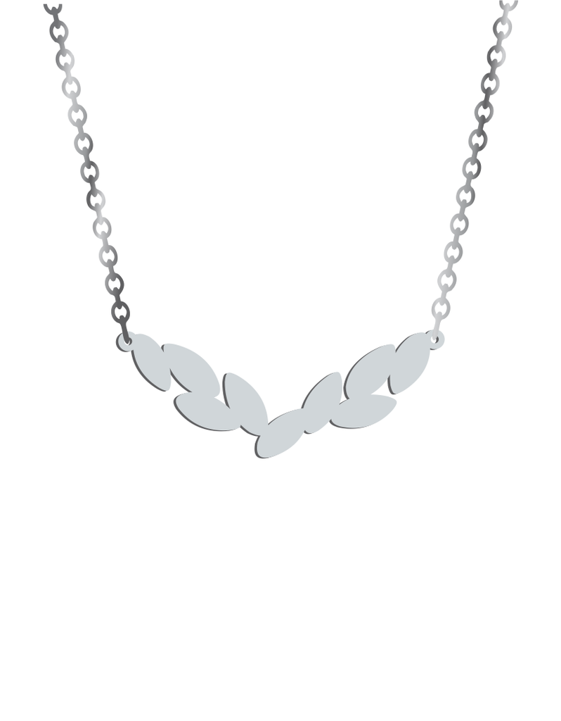 V Leaves Necklace - Prime & Pure