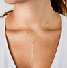 Vertical Letters Name Necklace - Prime & Pure