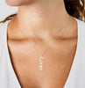 Vertical Name Necklace - Prime & Pure