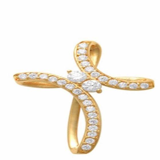 9 Karat Yellow Gold Cross - Prime & Pure