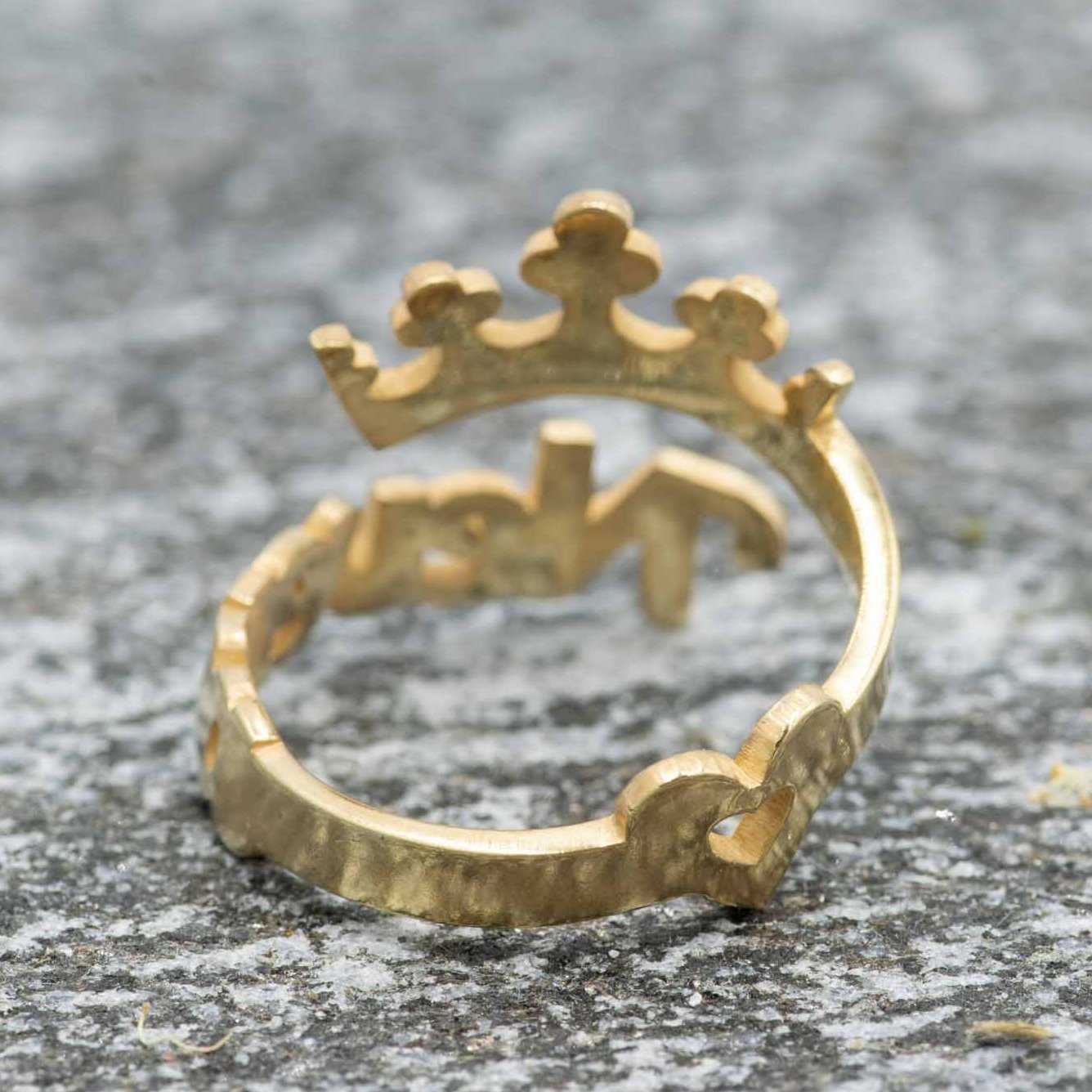 Crown Name Ring - Prime & Pure