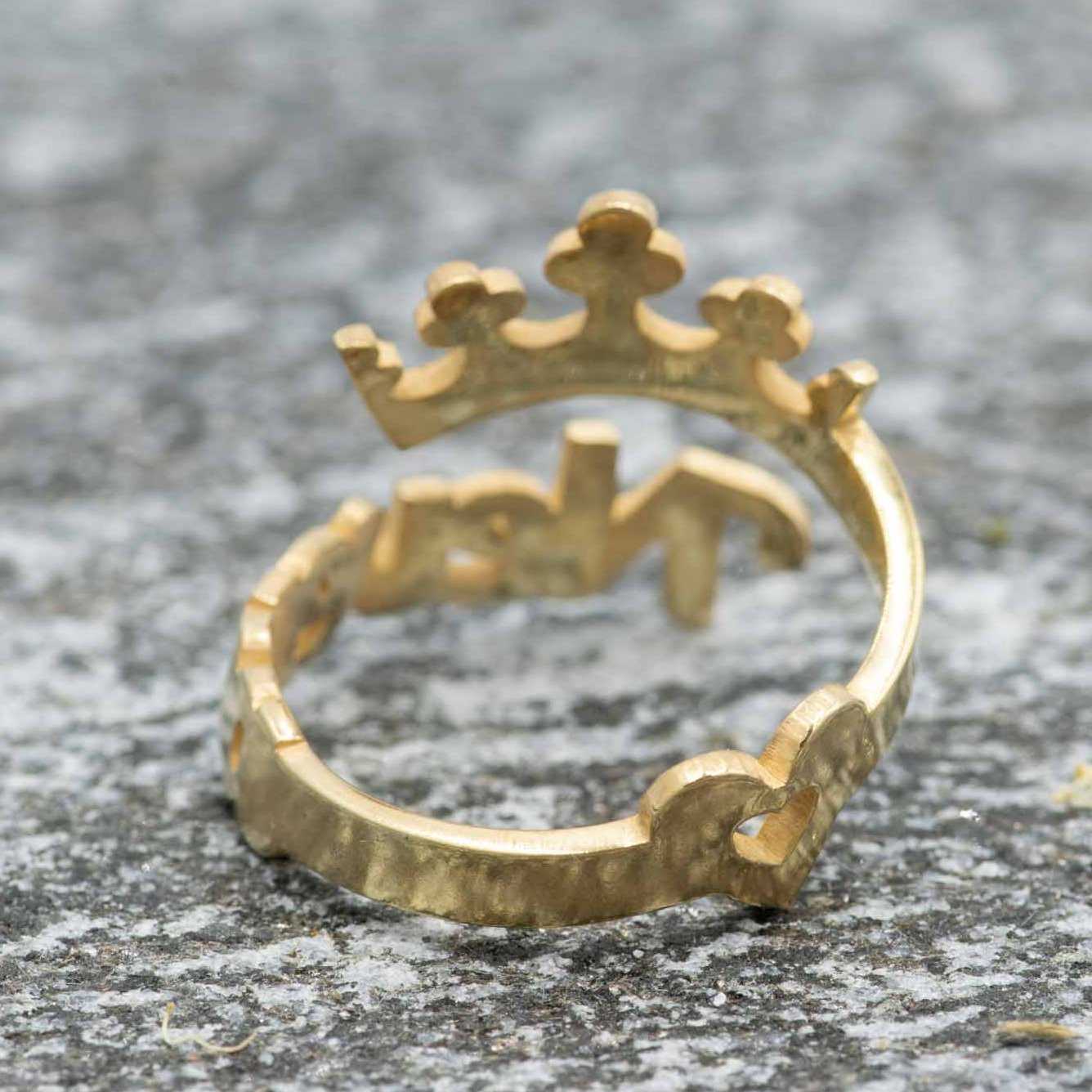 Crown Name Ring - Prime & Pure