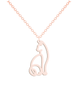 Cat Line Necklace - Prime & Pure