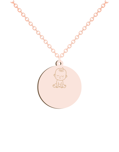 Baby Boy ID Necklace - Prime & Pure