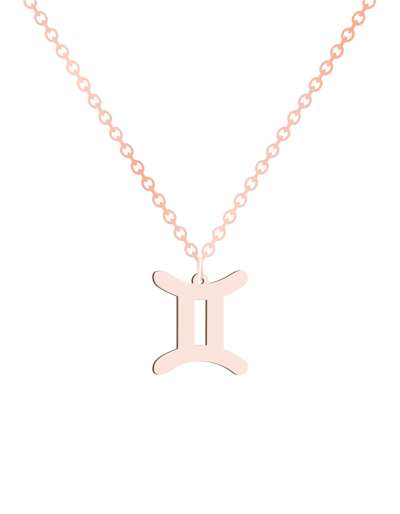 Gemini Sign Necklace - Prime & Pure