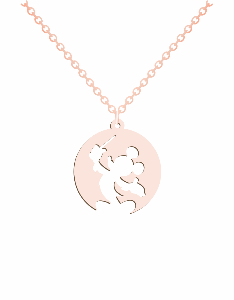 Disney Circle Necklace - Prime & Pure