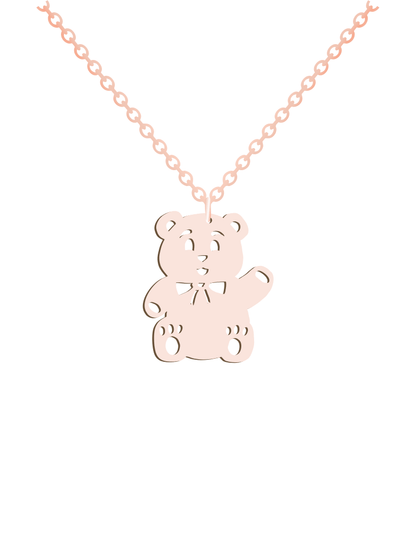 Teddy Bear Necklace - Prime & Pure