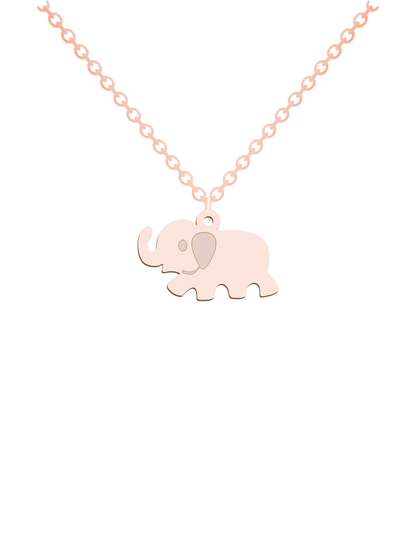 Baby Elephant Necklace - Prime & Pure