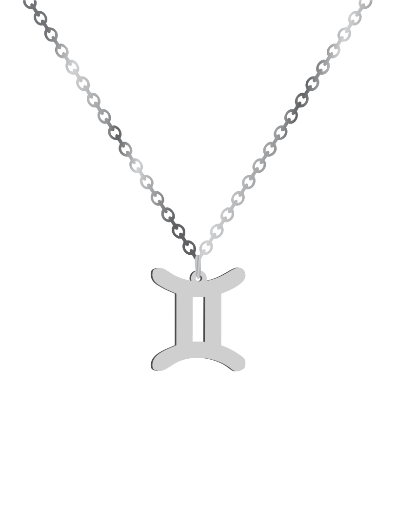 Gemini Sign Necklace - Prime & Pure