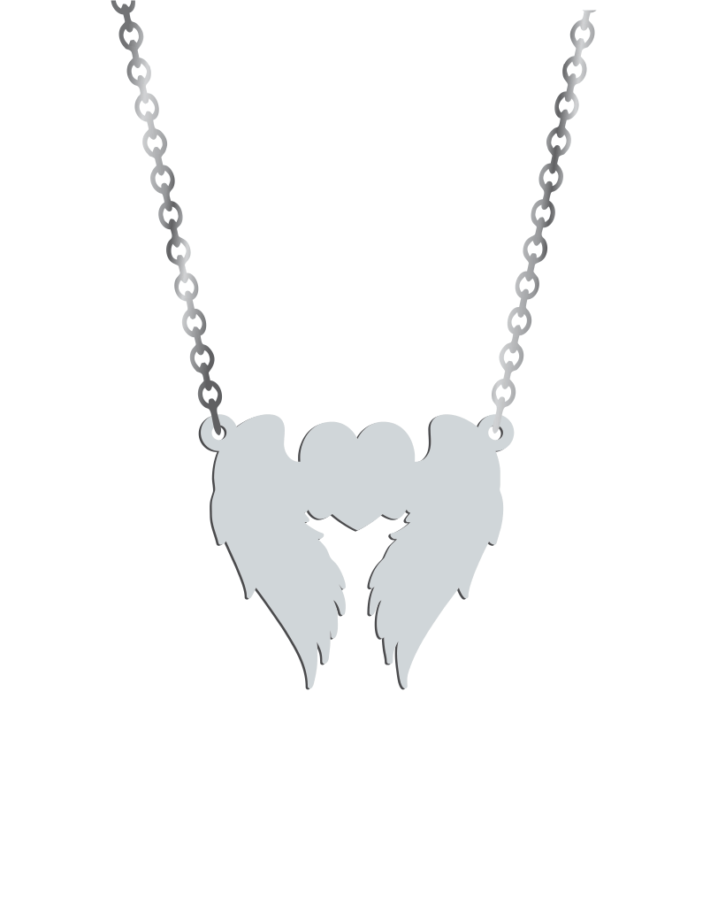 Heart Wings Necklace - Prime & Pure