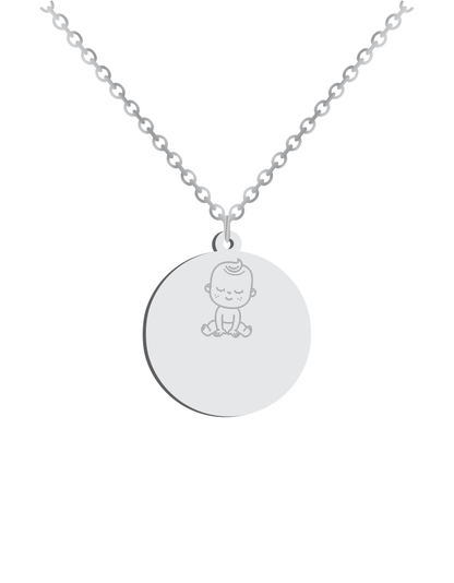 Baby Boy ID Necklace - Prime & Pure