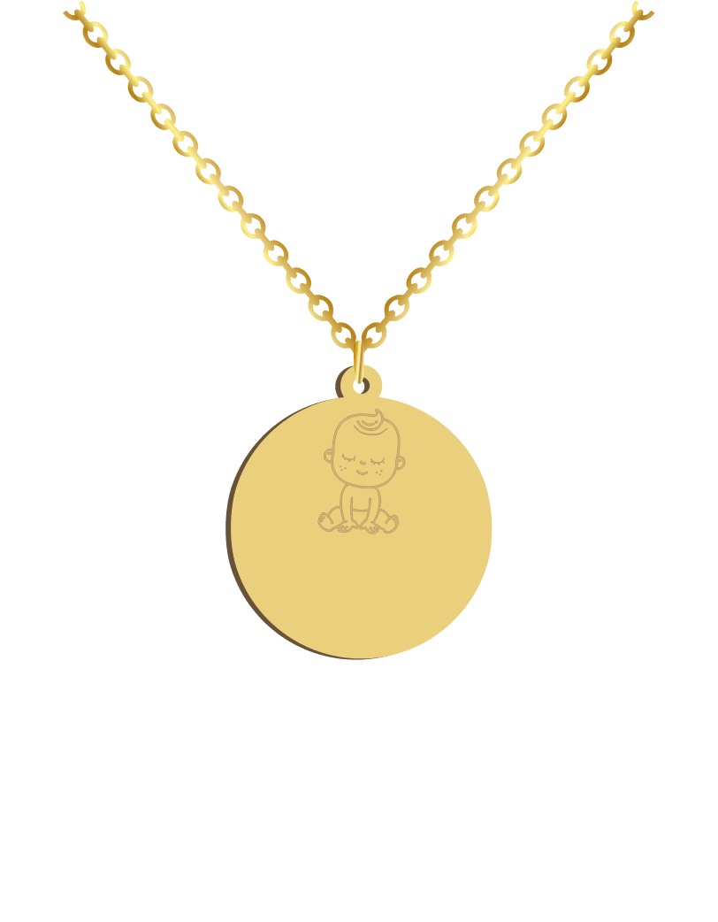 Baby Boy ID Necklace - Prime & Pure