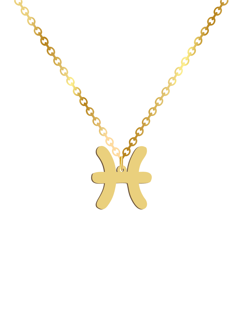 Pisces Sign Necklace - Prime & Pure