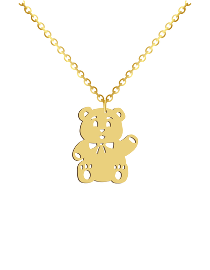 Teddy Bear Necklace - Prime & Pure